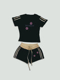 Vintage Build Up Short Set