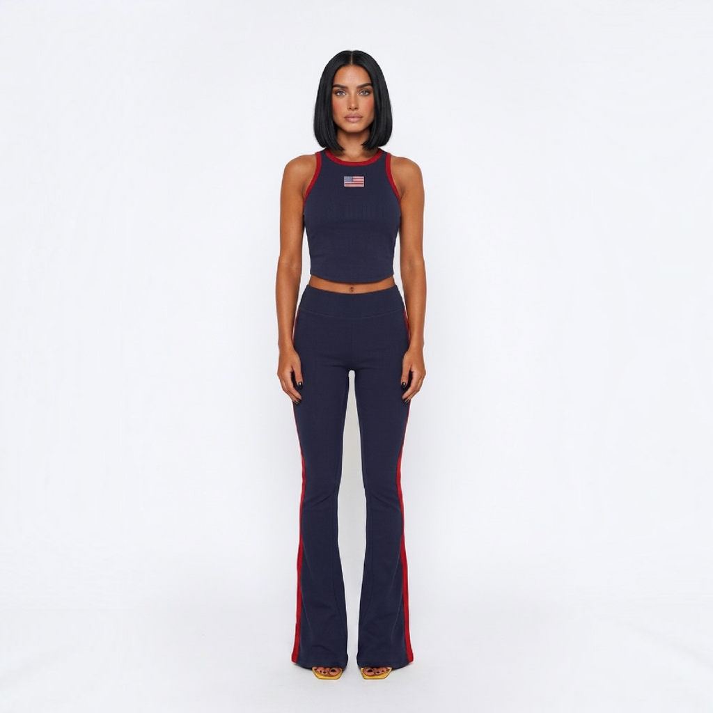 A Star Flag Pants Set(Top)