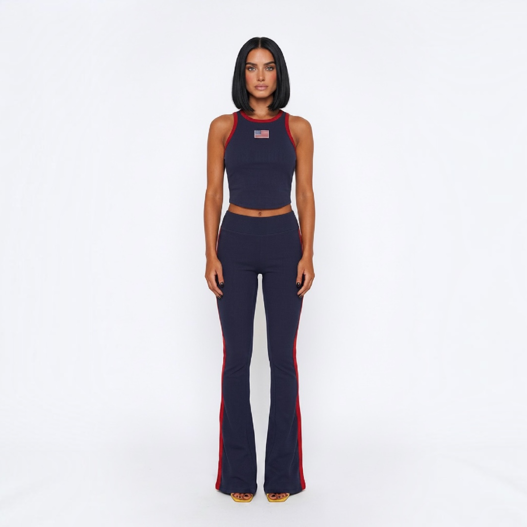 A Star Flag Pants Set(Top)