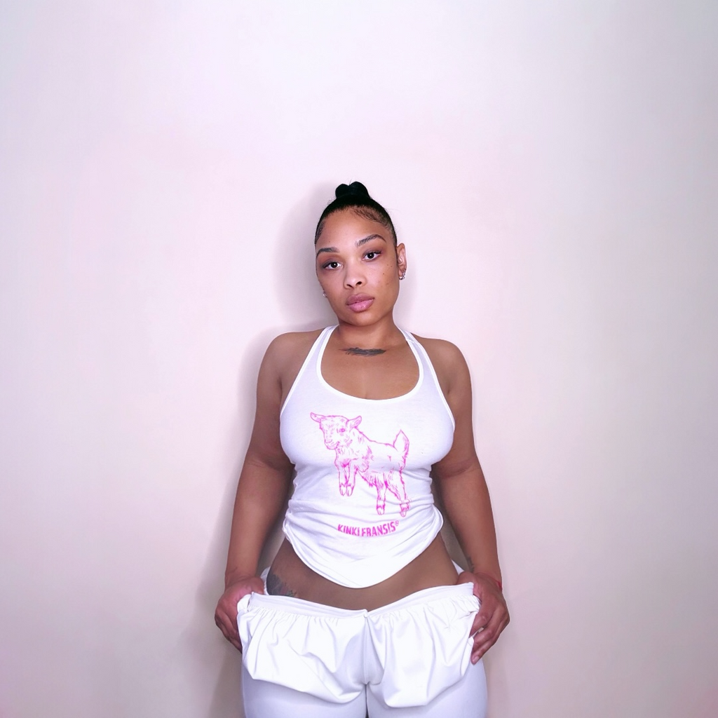 The Chèvre Rose Top