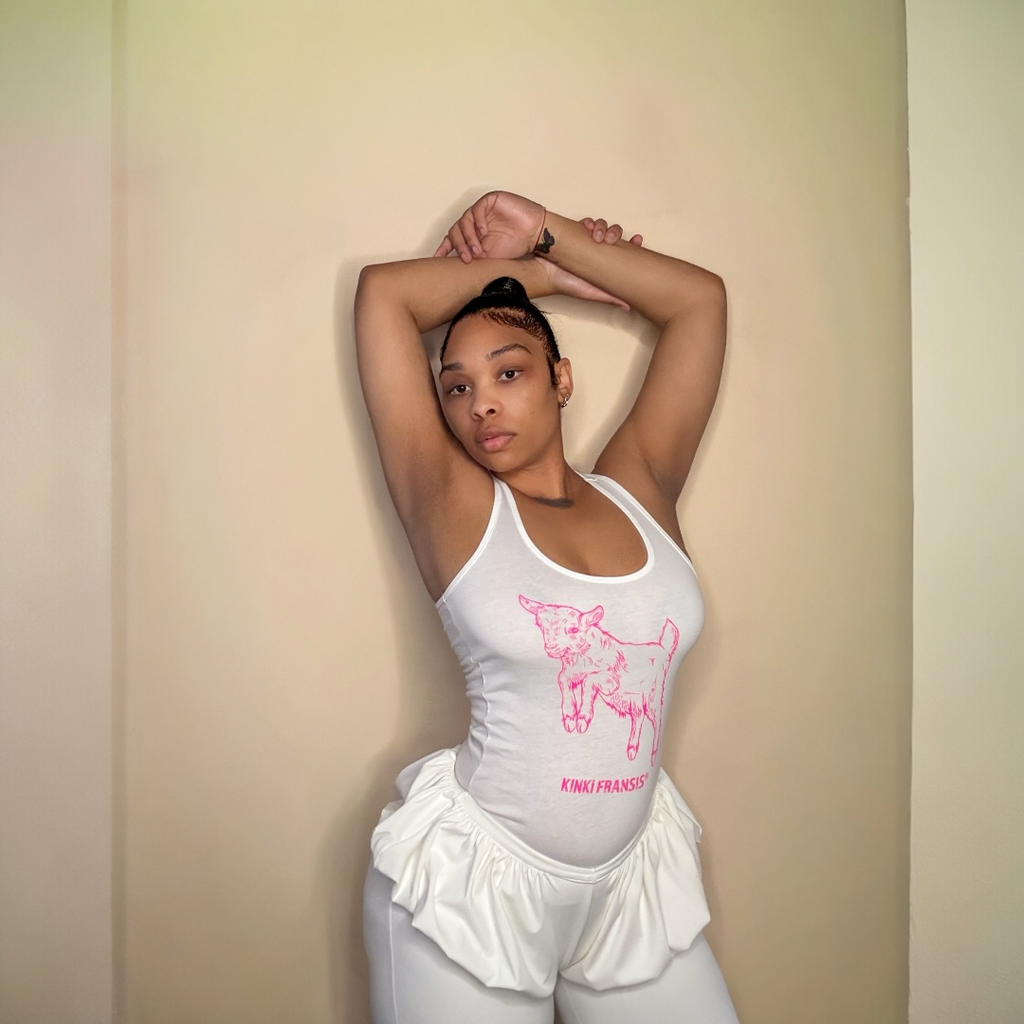 The Chèvre Rose Top