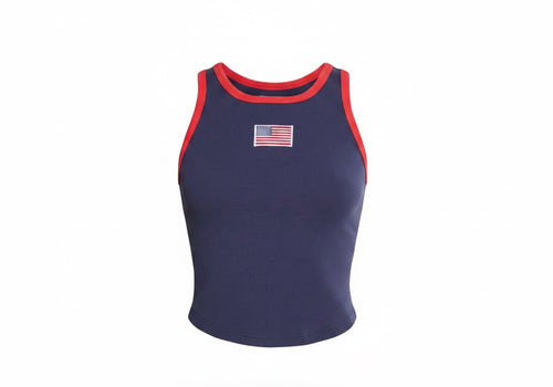 A Star Flag Pants Set(Top)