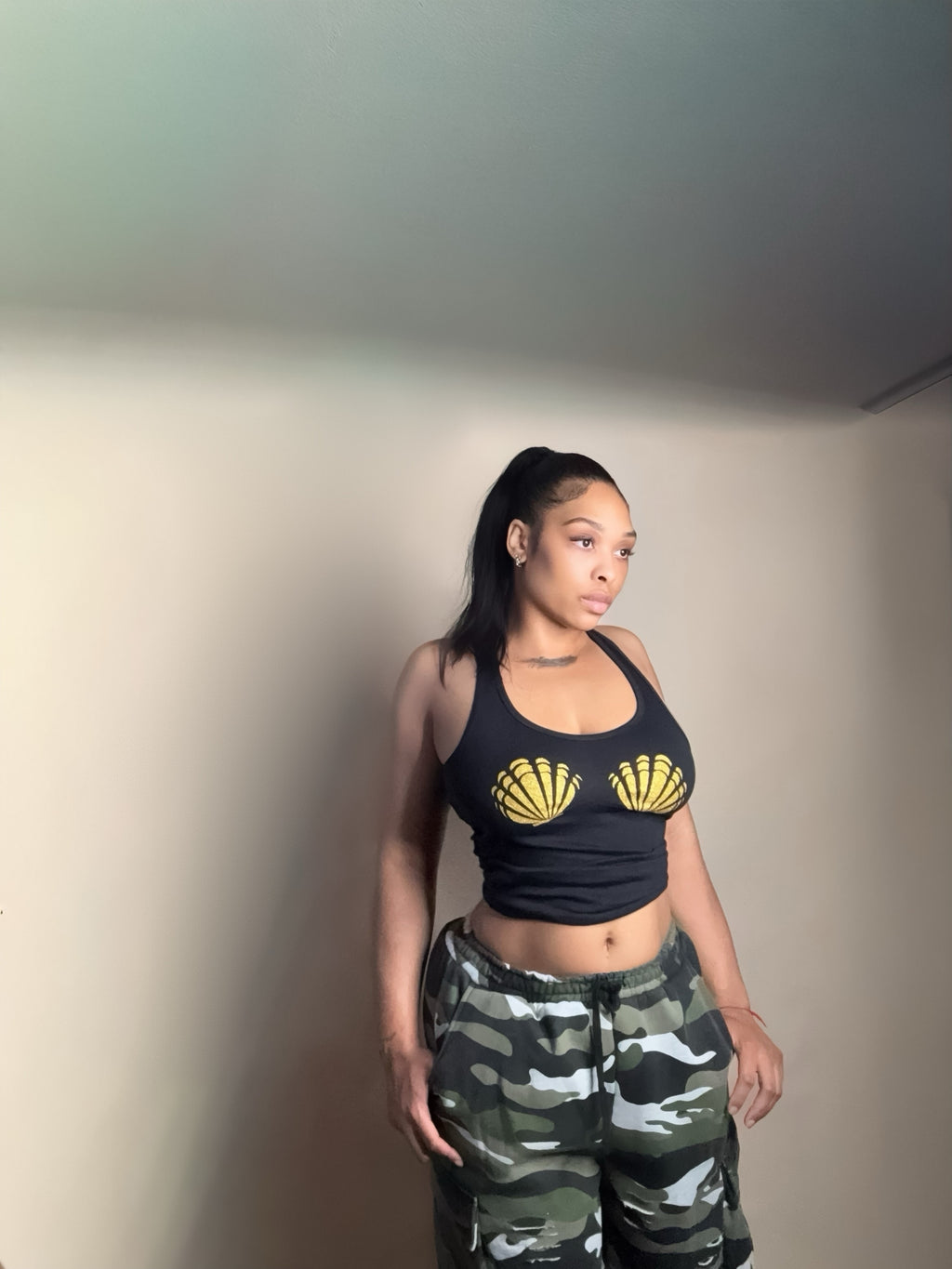 The 𝙹𝚊𝚞𝚗𝚎 Top(black)
