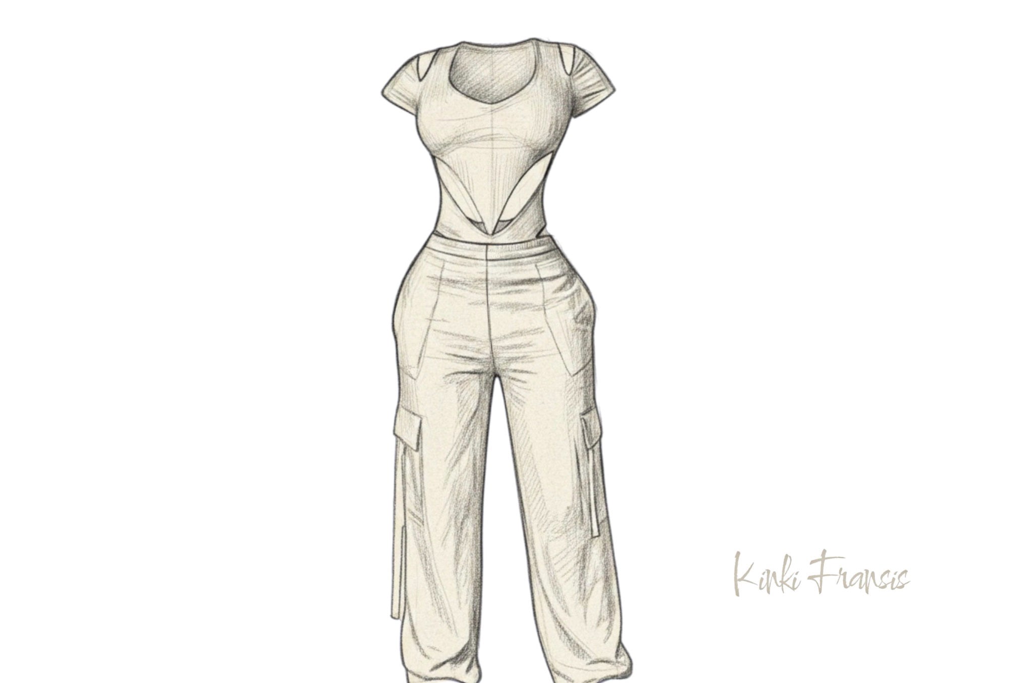 Cut Cream Cargo Set
